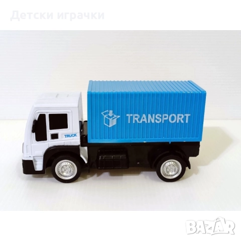 Камион контейнеровоз с дистанционно управление , снимка 5 - Коли, камиони, мотори, писти - 52070053