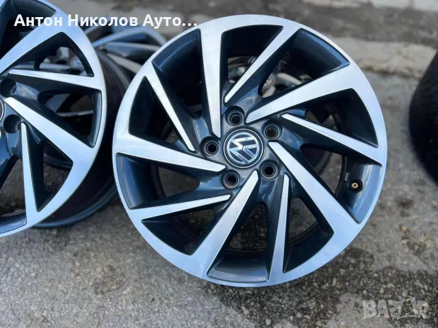 5х112 16 Джанти VW Seat Skoda Audi Golf Caddy Sharan Leon A3 А4 Octavia Оригинални на VW , снимка 3 - Гуми и джанти - 48145458