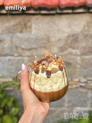 Ръчно изработени свещи от соев восък и ароматни масла 