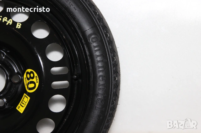 Резервна гума патерица Opel Zafira B (2005-2012г.) 5x110 / 65.1  / 16 цола Opel Astra H (2003-2010г., снимка 4 - Гуми и джанти - 53817939