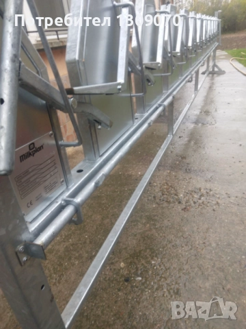 Капан за доене на 12 овце,нов не използван.