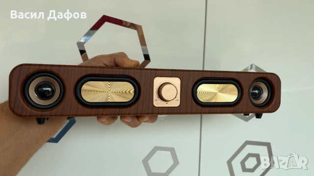 Блутуут Bluetooth ретро тонколона саундбар USB TF card AUX