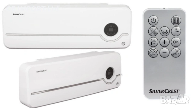 Вентилаторна керамична печка за стена SILVERCREST, снимка 3 - Отоплителни печки - 53491590