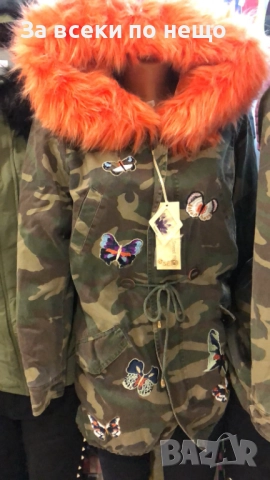 Дасмка Парка С Качулка Код SV-22, снимка 3 - Якета - 52499399