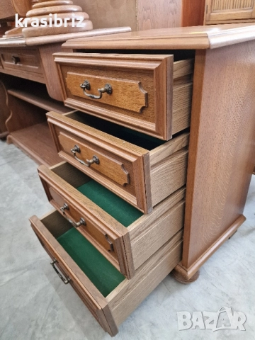 Масивно Шкафче -внос от Германия! , снимка 3 - Шкафове - 52151704