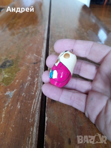 Стар ключодържател Матрьошка #3, снимка 2 - Други ценни предмети - 53608248