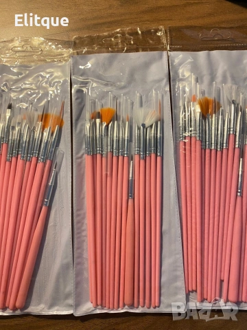 Комплект от 15 броя четки за маникюр и педикюр ZJY53, снимка 5 - Продукти за маникюр - 53396758