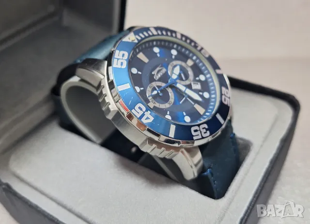 Мъжки Часовник Slazenger 20 ATM, Модел: SL.14.771.2 Хронограф, снимка 7 - Мъжки - 50429277