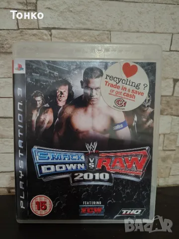 PS3/Smack Down vs RAW 2010, снимка 1 - Игри за PlayStation - 49533306