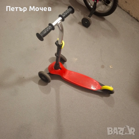 детска тротинетка от декатлон, снимка 2 - Детски велосипеди, триколки и коли - 54250424