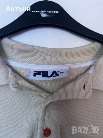 Кремообразно поло с къс ръкав, снимка 3 - Тениски - 52870483