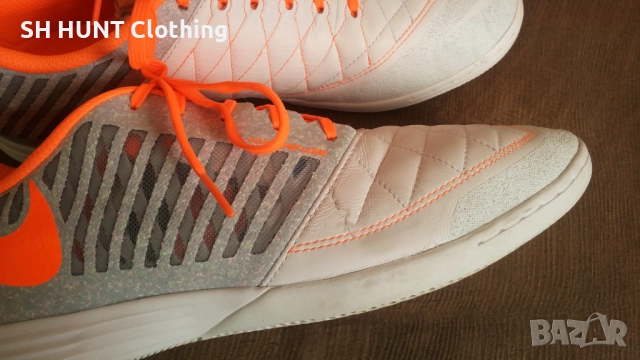NIKE LUNARGATO II размер EUR 45 / UK 10 естествена кожа за зала 57-13-S, снимка 4 - Футбол - 52227684