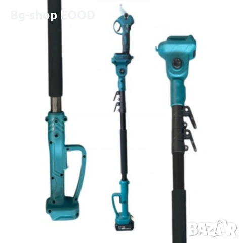 Комплект 3в1 KRAFTROYAL акумулаторна лозарска ножица, верижен трион и телескопичен прът 36V 8Ah , снимка 6 - Други инструменти - 53743000