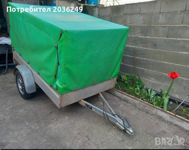 Ремарке Stema с брезент- Нов внос от Германия