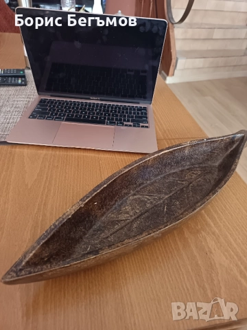 Винтидж дървена декорация в стил лодка, снимка 5 - Антикварни и старинни предмети - 51986503