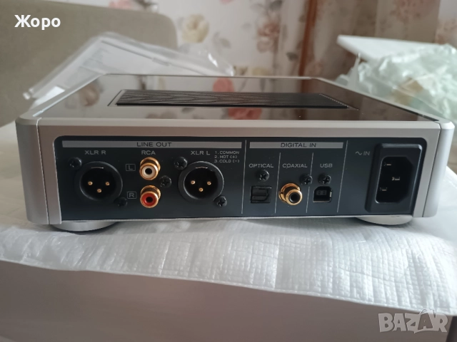 ⏯️Клип. Teac Reference UD-H01 2x Dual DAC PCM1795 (32bit/192kHz), снимка 11 - Ресийвъри, усилватели, смесителни пултове - 51452482