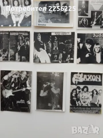 ЛОТ стари картички на метъл групи (лот 3), снимка 2 - Колекции - 49879898