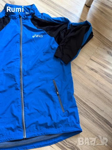Оригинална мъжка олекотена горница Asics! M, снимка 5 - Спортни дрехи, екипи - 51253670