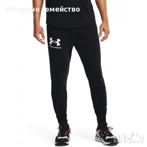 Мъжко спортно долнище under armour rival terry jogger black, снимка 1 - Спортни дрехи, екипи - 46651406