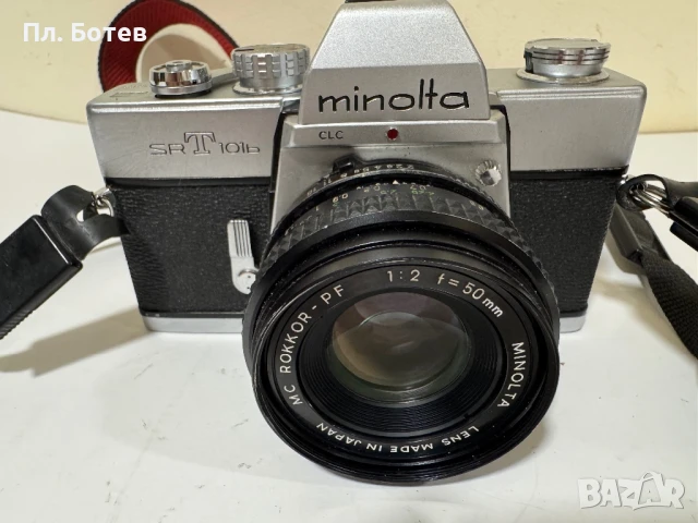 Фотоапарат Minolta srT101ь, снимка 3 - Фотоапарати - 50578401