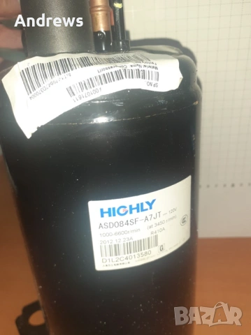 Ротационен Компресор HIGHLY ASD084SF-A7JT, снимка 4 - Други - 53607729