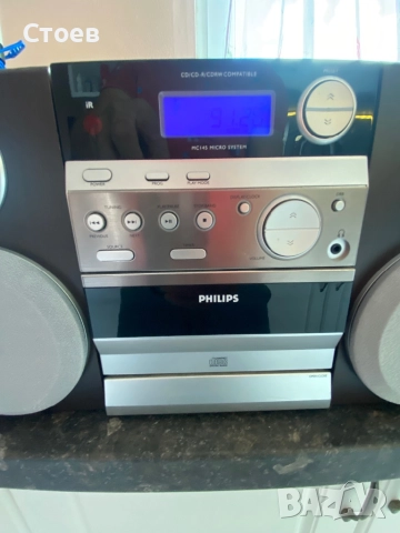 Продавам мини уредба Philips model: MC145/12, снимка 2 - Аудиосистеми - 52216376