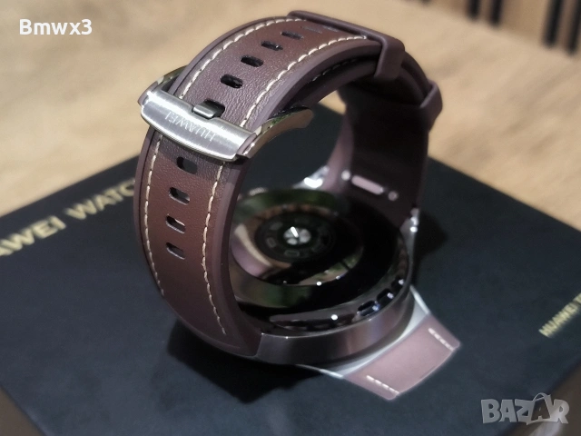 Huawei watch 5 Titanium Leather Esim, снимка 7 - Смарт часовници - 53905745