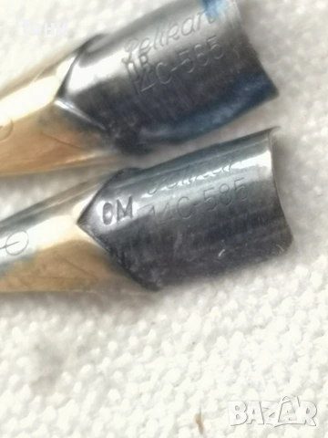 Pelikan писалки златни писци 14 карата 30 микр. златно покр. , снимка 7 - Антикварни и старинни предмети - 53681613