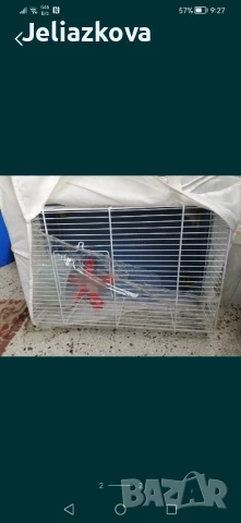 Клетка за хамстер с приставки 