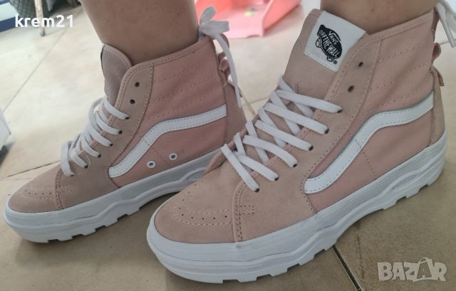 Vans Sentry SK8-HI Dusty Rose номер 37, снимка 15 - Маратонки - 45335698