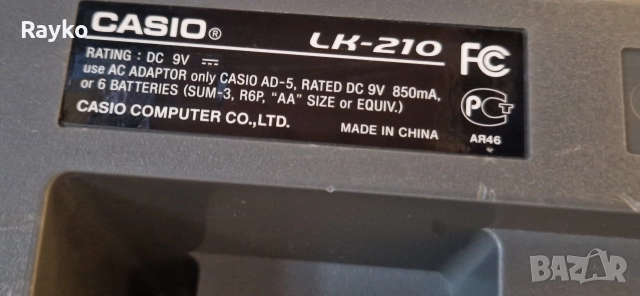 Casio lk 210, снимка 3 - Друга електроника - 52753376