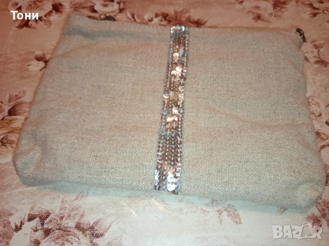 Нов Дамски Несесер с Пайети , снимка 6 - Портфейли, портмонета - 52367550