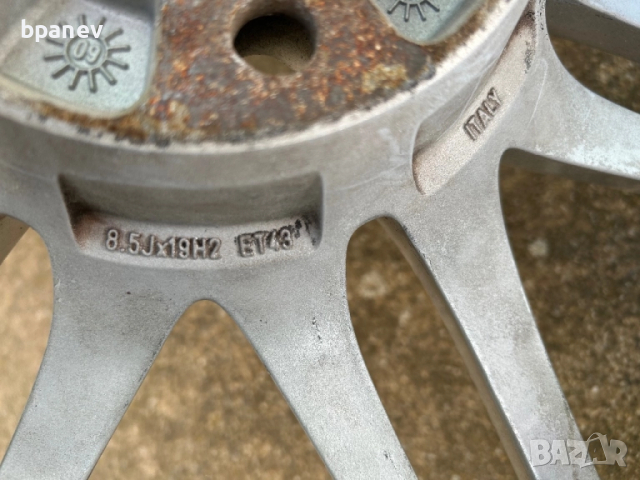 Джанти с гуми за Audi A4 Speedline ET43, снимка 9 - Гуми и джанти - 51438978