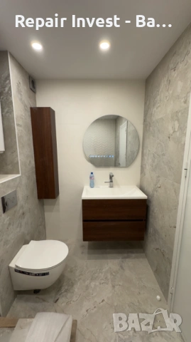 Цялостен ремонт на БАНЯ от професионална фирма и майстори в София - гранитогрес, фаянс. ТОП Качество