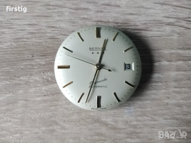 Механизъм и Циферблат за Мъжки Швейцарски Автоматичен Часовник Bernex 