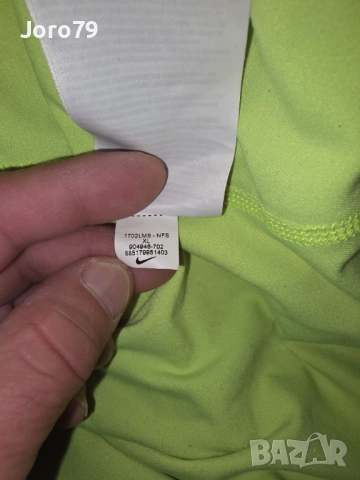 Nike Dri-FIT Running Мъжки Суичър Джърси 1/4 Цип Спорт Раз XL, снимка 8 - Суичъри - 51865906