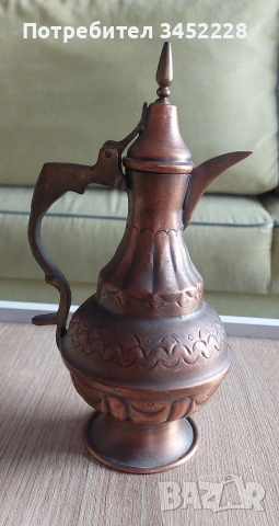 каничка медна за ценители , снимка 3 - Антикварни и старинни предмети - 53888319