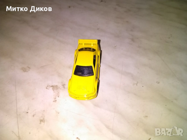 Hot Wheels Nissan Skyline GT-R R32 Yellow Rare Car Vehicle Toy Black Tires колекционерска количка, снимка 2 - Колекции - 52905561