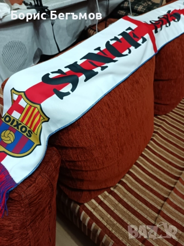 Шал на Барселона/Boixos Nois ultras scarf, снимка 4 - Шалове - 52871224