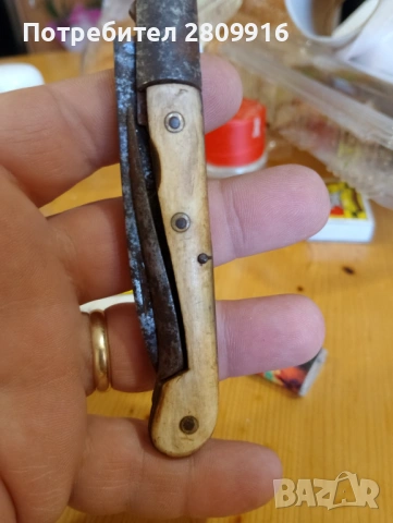 Стар френски боцмански нож, снимка 6 - Антикварни и старинни предмети - 54131661