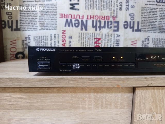 "Pioneer"F223. Тунер, снимка 3 - Ресийвъри, усилватели, смесителни пултове - 53737757
