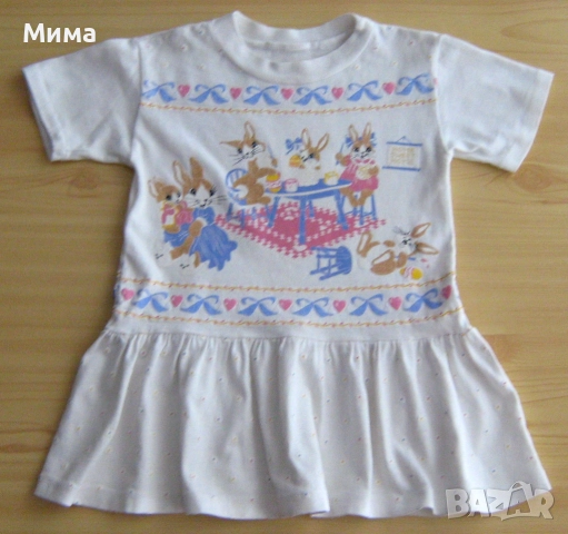 Блузки, потничета, роклички за 1 г., снимка 13 - Бебешки блузки - 22226107