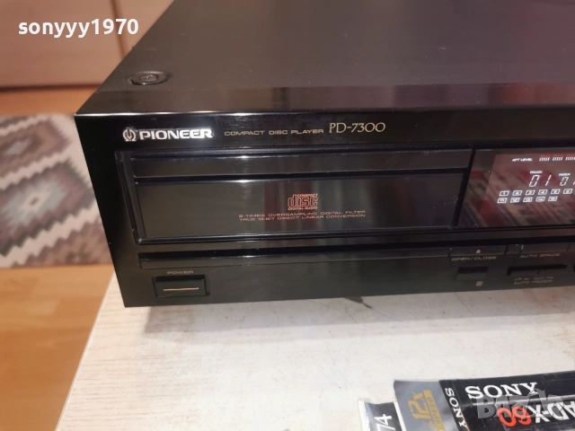 PIONEER PD-7300 CD PLAYER MADE IN JAPAN 1503261016, снимка 4 - CD дискове - 53844033
