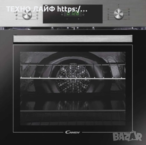 Фурна за вграждане Candy FCT896X WIFI, 70 л., Пиролиза, снимка 2 - Печки, фурни - 52487493