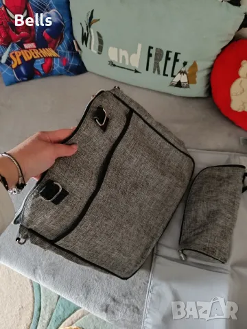 Чанта за количка с термоизолатор PRACTICAL LIGHT GREY, снимка 4 - Детски колички - 49939063