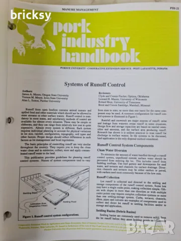 Англоезичен наръчник свинепроизводството Pork Industry handbook 1999, снимка 11 - Специализирана литература - 48988939