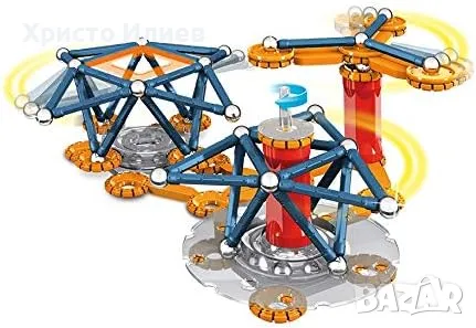 GEOMAG Магнитен конструктор Механикa 146 части, снимка 3 - Конструктори - 48719278