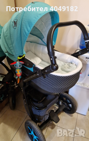 Бебешка количка Maseratti  3 в 1, снимка 3 - Детски колички - 45033758