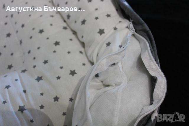 Sevi Baby Антирефлуксно бебешко гнездо за новороденo/щампа-звезди, снимка 5 - Бебешки легла и матраци - 46160931