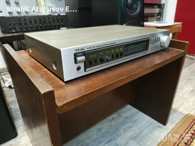 TEAC A-50 Стерео Усилвател, снимка 2 - Ресийвъри, усилватели, смесителни пултове - 50249177